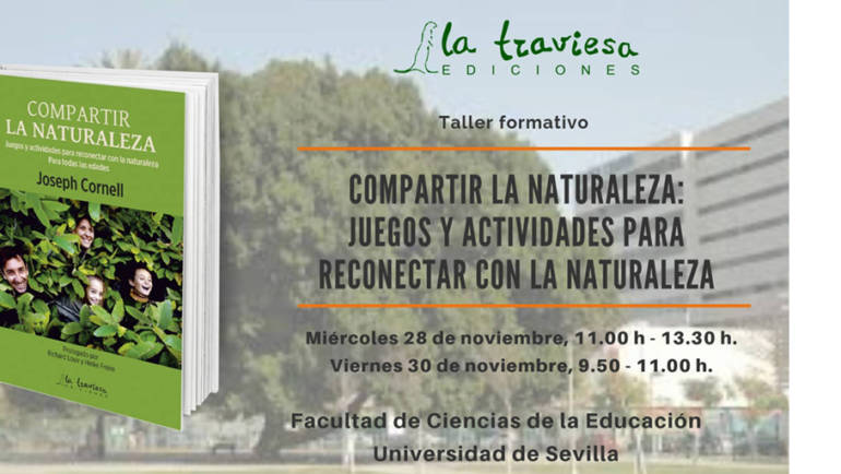 Taller Formativo Compartir la Naturaleza, Universidad de Sevilla