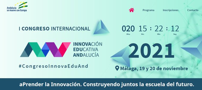 I Congreso Internacional de Innovación Educativa, Consejería de Educación y Deporte de la Junta de Andalucía
