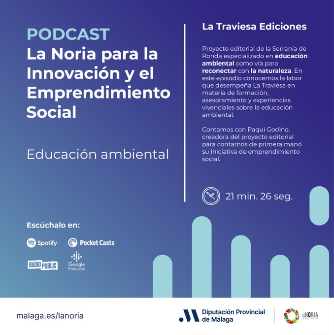 Podcast de Innovación Social de La Noria: La Traviesa Ediciones