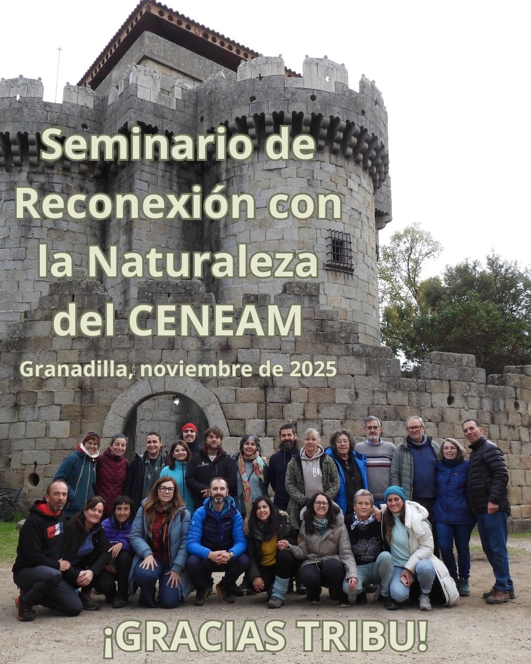 5º Encuentro del Seminario de Reconexión con la Naturaleza del CENEAM, Granadilla, noviembre de 2025.