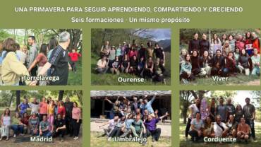Formaciones de educación en la naturaleza | Una primavera para seguir aprendiendo, compartiendo y creciendo.